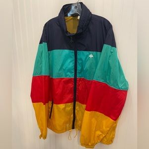 Awesome retro style men’s Lrg windbreaker